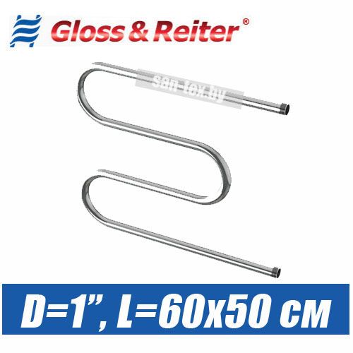 Полотенцесушитель водяной М-образный М. 60х50 (1")