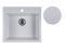 Мойка кухонная из искусственного камня UNIT олово 550х500 мм, AV Engineering