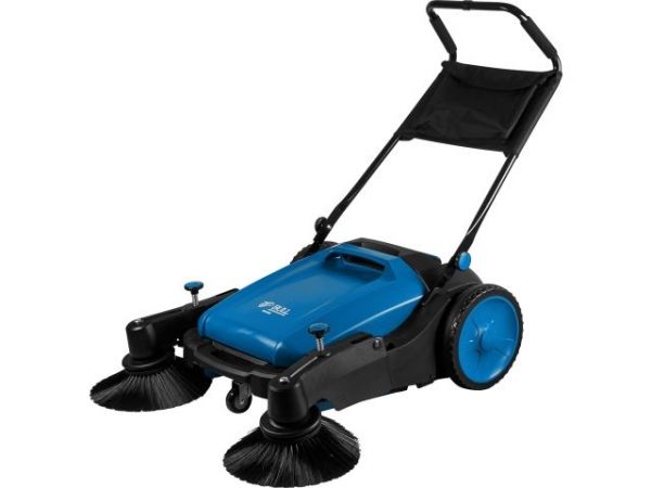 Подметальная машина механическая BULL HPS 9240 в кор. шир. 92 см.(Ручной привод, шир.: 92 см, мусоросборник 40 л.)