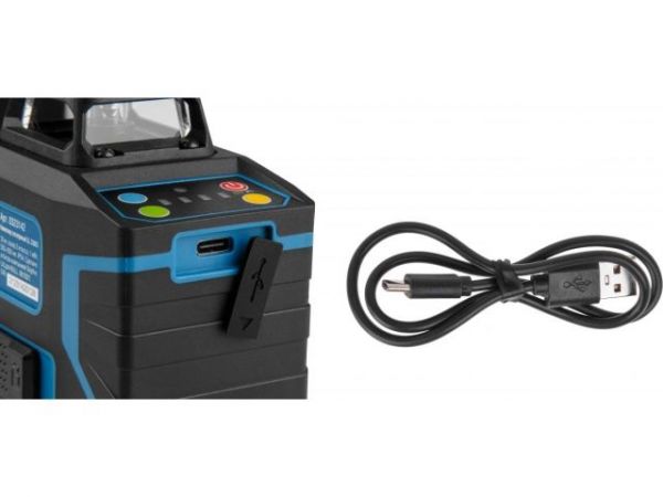 Нивелир лазерный BULL LL 3303 со штативом в кор. 3х360°, до 60 м, +/- 0.3 мм/м, зеленый(резьба 1/4', штатив 1,2 м в комплекте)