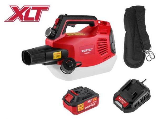 Аккум. опрыскиватель WORTEX KS 1820 Li в кор. ALL1 XLT SET 18В, 4 Ач акб, 2 л, 200 мл/мин(с электростатической функцией)