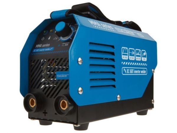 Инвертор сварочный SOLARIS MMA-200D(230В; 20-140 А; 70В; электроды диам. 1.6-4.0 мм; вес 3.1 кг)