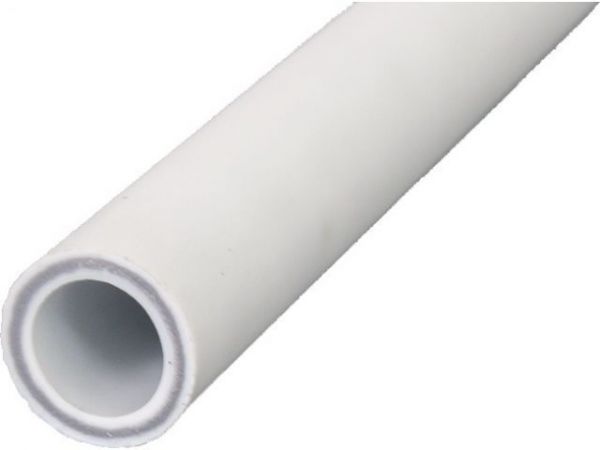 Труба ПП стекловолокно 32х5,4 PN25 сер. 4м РТП