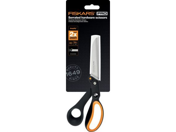 Ножницы для толстых материалов 24см Amplify FISKARS