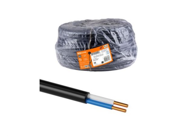 Кабель ВВГнг(А)-LSLTx 2х1,5 ок(N)-0,66 ГОСТ (100м) TDM