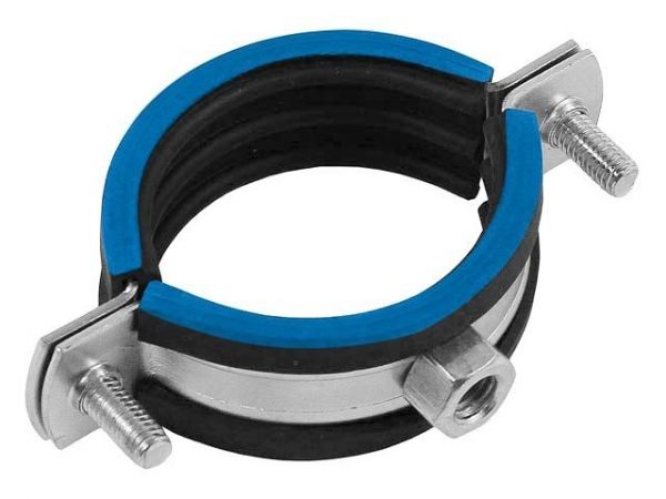 Хомут для крепления сантехнических труб 2 1/2' (74-80 мм) Цвiк