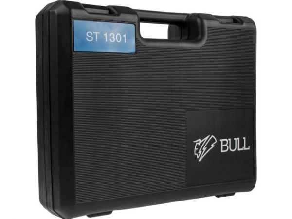 Лобзик электрический BULL ST 1301 в чем. 800 Вт, 800-2600 ход/мин, до 135 мм(Кабель 4 м, подсветка, литая алюминиевая платформа, работа с пылесосом, быстрозажим. патрон)