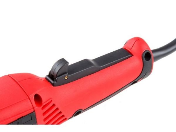 Одноручная углошлифмашина WORTEX AG 1213 в кор. 1250 Вт, 125 мм, 0-11000 об/мин(рег. об., пылезащита двигателя и подшипника, удлинённая рукоятка)