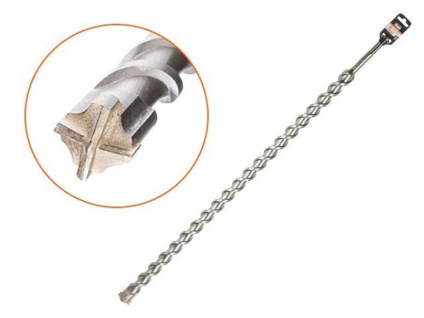 40х860х1000 мм бур (сверло) SDS-max QUADRO-X GEPARD(бур по бетону, крестовая пластина)