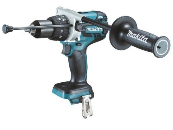 Ударная дрель-шуруповерт MAKITA LXT DHP 481 Z + MAKPAC(18.0 В, БЕЗ АККУМУЛЯТОРА, 2 скор., 115 Нм, шурупы до 10 мм, сверление в металле до 13 мм)