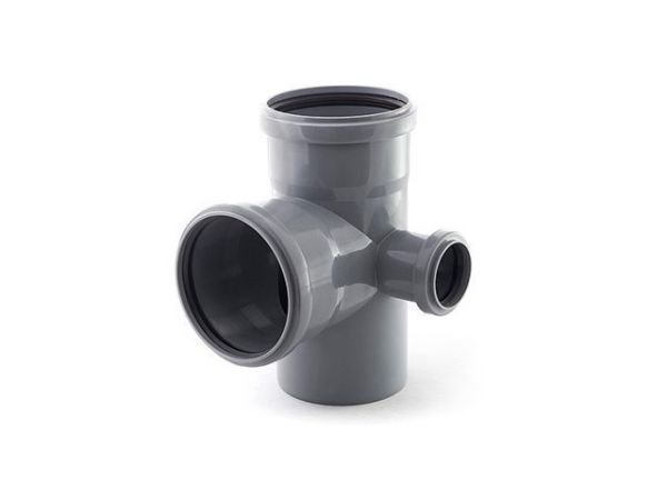 Крестовина двухпл. ВК 110/110/50х87 правая РТП(Для внутренней канализации)