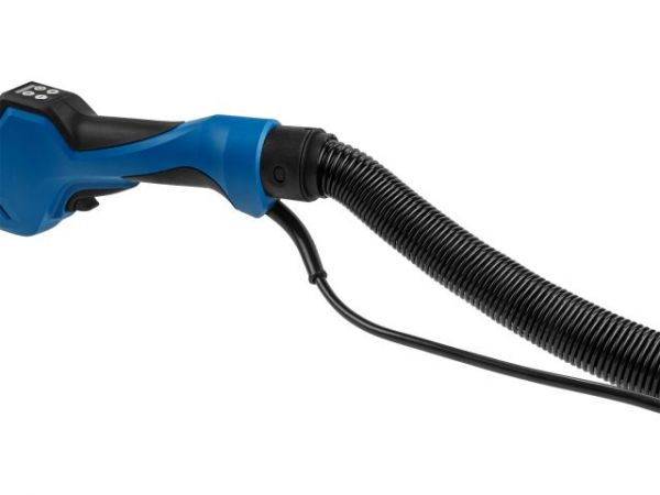 Шлифмашина для стен и потолков эксцентриковая BULL DG 2240 в кор. БЕСЩЕТ., 400 Вт, 225 мм, LED, 4000(Плав. пуск, рег. об., поддержка об., 150 см длина, регулируемый вакуум)