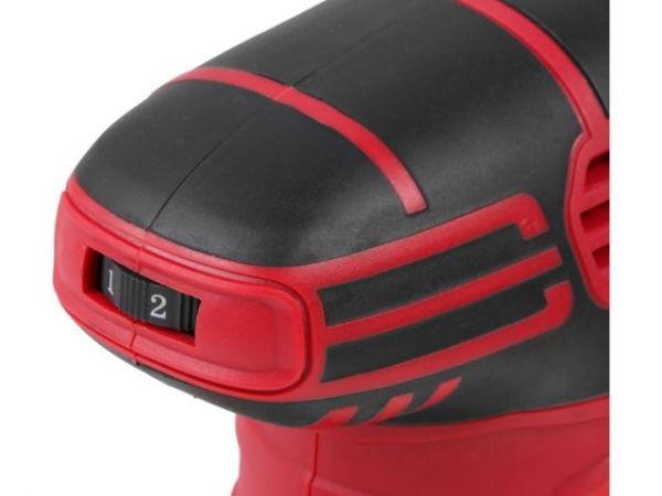 Виброшлифмашина WORTEX SS 1920 E в кор. 260 Вт, 90х187 мм, 6000-13000 кол/мин(крепление на липучке/скобах, 1,8 кг)