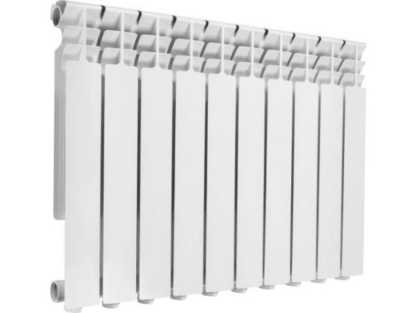 Радиатор алюминиевый 500/96, 10 секций, серия Могилев, AV Engineering(Вес 10 кг, теплоотдача 1580 Вт)