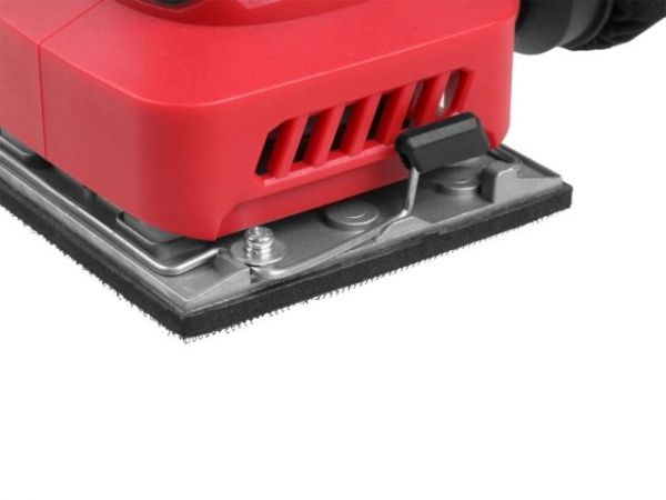 Виброшлифмашина WORTEX LX SS 1020 в кор. 240 Вт, 100х110 мм, 14000 кол/мин(крепление на липучке/скобах, 1.3 кг)