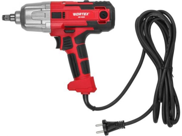 Гайковерт электрический WORTEX WR 4560 в чем. 400 Н*м, 450 Вт, 2800 об/мин(2800 об/мин., 4м шнур, 2,4 кг)