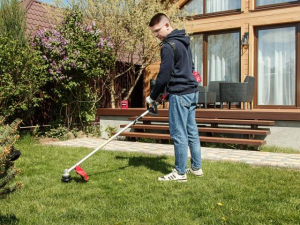 Триммер WORTEX TB 3036-1 ALL1 XLT SOLO БЕСЩЁТ.ДВИГ., 18В+18В, шир.скаш.340/255 мм леска/нож