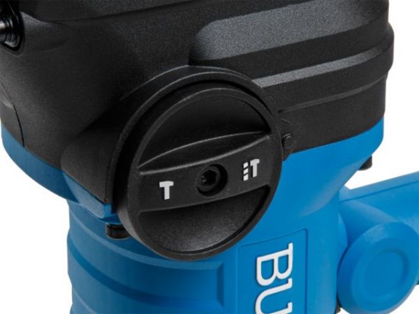 Перфоратор BULL BH 3202 в чем. 1500 Вт, 6,5 Дж, 32 мм, 2 реж. + 2 зуб., 3 сверла, SDS-plus(4,5 кг)