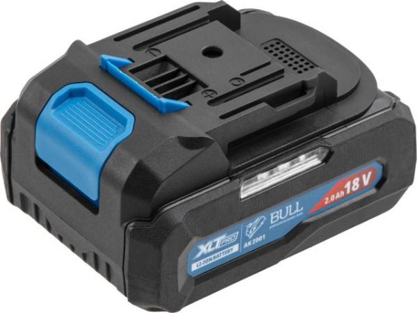 Аккумулятор BULL AK 2001 18.0 В, 2.0 А/ч, Li-Ion XLTpro(18 В, 2 А*ч, Li-ion)