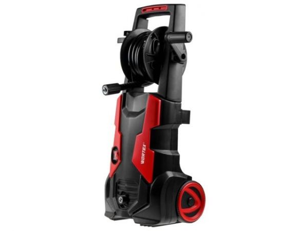 Очиститель высокого давления WORTEX PW 1523-1 1.90 кВт, 150 бар, 450 л/ч, катушка(мойка высокого давления, автомойка, ф-ция самовсасывания, шланг 5 м)