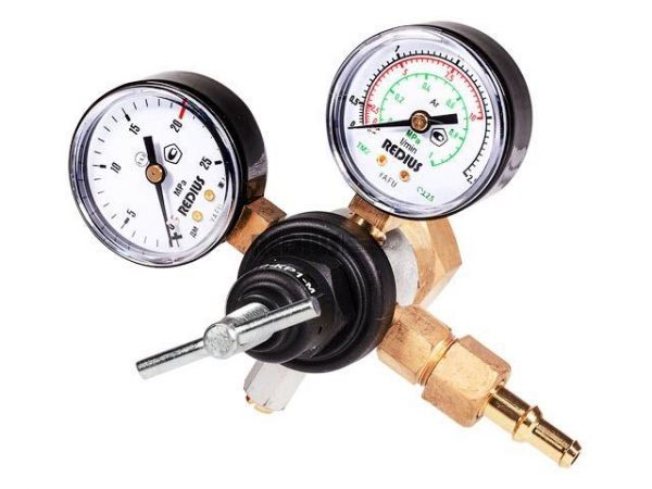 Регулятор сварочный (аргон) АР-10-КР1-м в коробке (ООО 'Редиус 168')