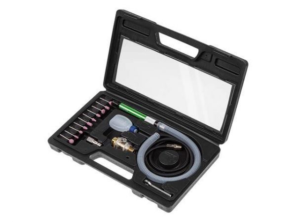 Гравер пневматический ECO AGV-55A(Цанговый патрон: 3 мм (1/8'); 54000 об/мин; 6,3 бар; 60 л/мин;)