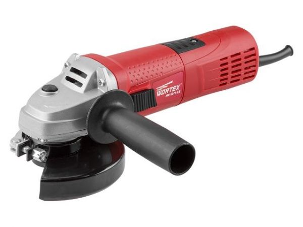 Одноручная углошлифмашина WORTEX AG 1211-1 E в кор. 1100 Вт, 125 мм, 0-11000 об/мин(рег. об., пылезащита двигателя и подшипника)