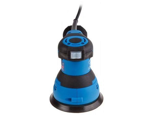 Эксцентриковая шлифмашина BULL OS 1235 в кор. 350 Вт, 125 мм, 8000-12000 об/мин, рег. об. (шнур - 4 м, амп. колебаний 2,6 мм)