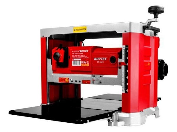 Станок рейсмусовый WORTEX TP 3320(2000 Вт, ширина обработки 330 мм, глубина 3 мм, высота 6-160 мм, 10 000 об/мин)