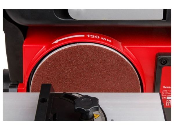 Ленточно-шлифовальный станок WORTEX GM 1528 в кор. 370 Вт, 100х914 мм, 150 мм, 2980 об/мин