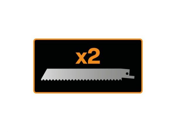 Пила универсальная складная PowerTooth 150мм 2 лезвия FISKARS