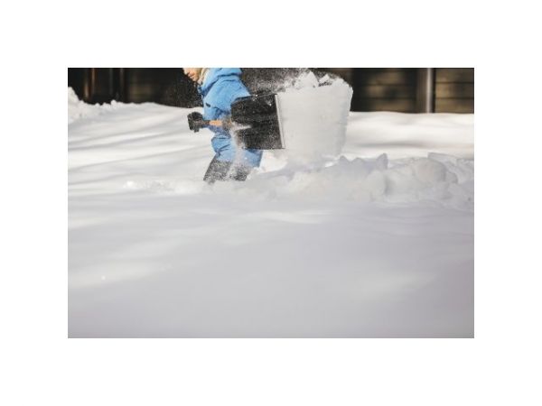 Лопата снеговая телескопическая X-series FISKARS(длина: 1200мм, ширина: 360мм)