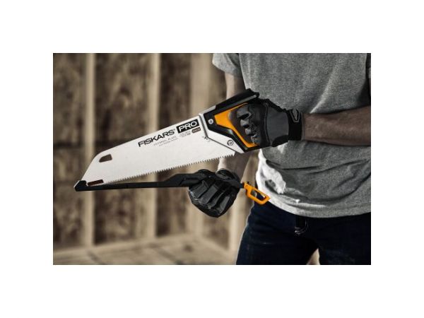Ножовка по дереву PowerTooth 380мм 9 зубьев на дюйм FISKARS