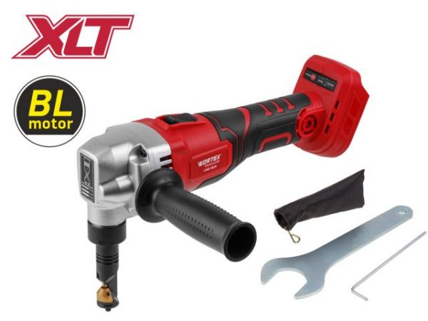 Ножницы высечные WORTEX CNB 1825 XLT SOLO БЕСЩЕТ., 18 В, 900-2000 ход/мин, до 2,5 мм(сталь до 1.8 мм, 1.7 кг)