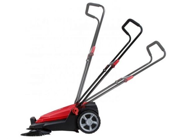 Подметальная машина механическая WORTEX HPS 6518 в кор. шир. 65 см.(Ручной привод, шир.: 65 см, мусоросборник 18 л.)