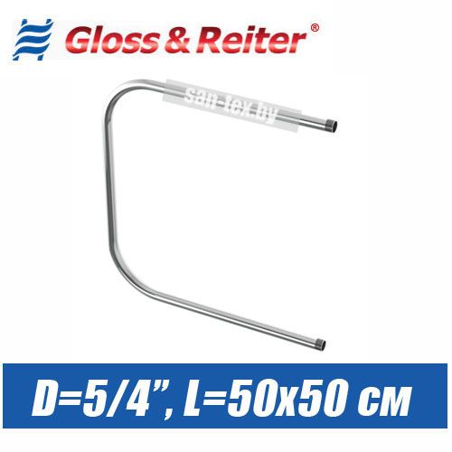 Полотенцесушитель водяной П-образный П. 50х50 (1.1/4")