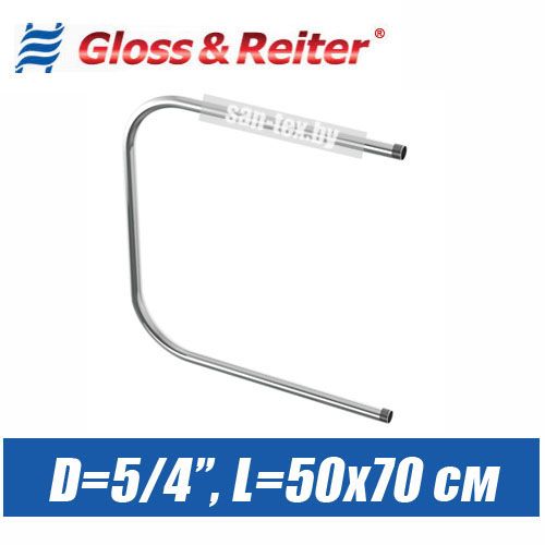 Полотенцесушитель водяной П-образный П. 50х70 (1.1/4")