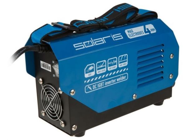 Инвертор сварочный SOLARIS MMA-200D(230В; 20-140 А; 70В; электроды диам. 1.6-4.0 мм; вес 3.1 кг)