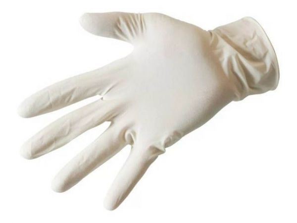 Перчатки латексные 'Пищевик-Диа', р-р M, уп. 50 пар\100шт, АЗРИ