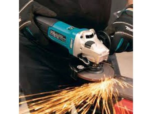 Одноручная углошлифмашина MAKITA GA5092X01 в кор. (1900 Вт, диск 125х22 мм, плавный пуск, поддержание оборотов под нагрузкой)