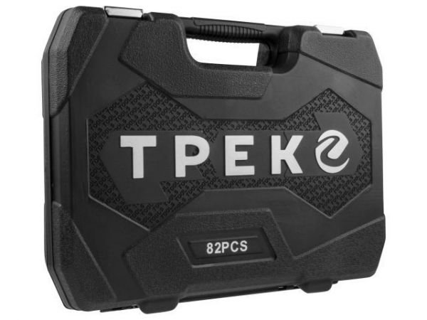 Набор головок и ключей 82пр. ТРЕК(1/4', 1/2', 6 граней)