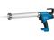 Пистолет для герметика BULL CG 1860 SOLO, 300/600 мл, 2500 Н, 8,3 мм/с, рег. скор. (защита от вытекания, 2 кг, 2 тубы в комплекте)