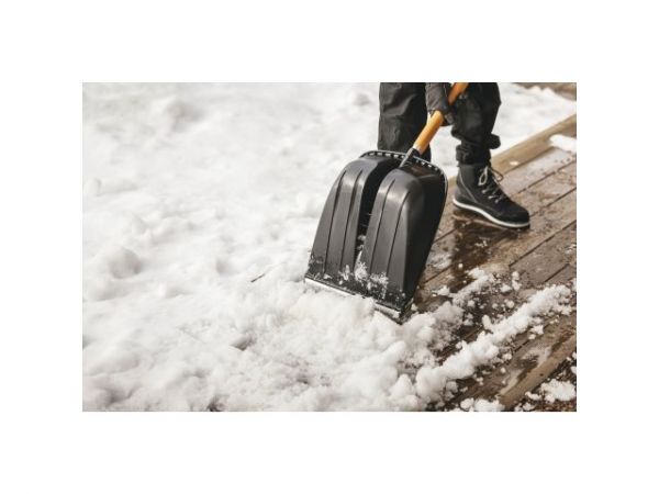 Лопата снеговая X-series FISKARS(длина:1320мм, ширина:360мм)