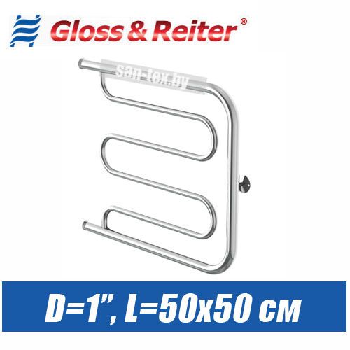 Полотенцесушитель водяной ПМ-образный ПМ. 50х50 (1")