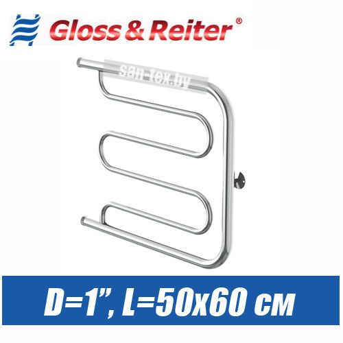 Полотенцесушитель водяной ПМ-образный ПМ. 50х60 (1")