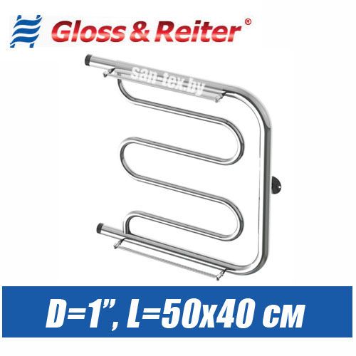 Полотенцесушитель водяной ПМ-образный ПМ.1. 50х40 (1")