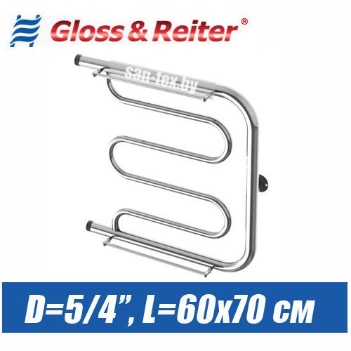 Полотенцесушитель водяной ПМ1 60х70 (1 1/4")