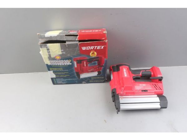 Гвоздезабиватель WORTEX NG 1850 в кор. ALL1 XLT SOLO, 18 В, 15-50 мм, 100 в мин., 100 шт. у(тип гвоздей: 18GA)