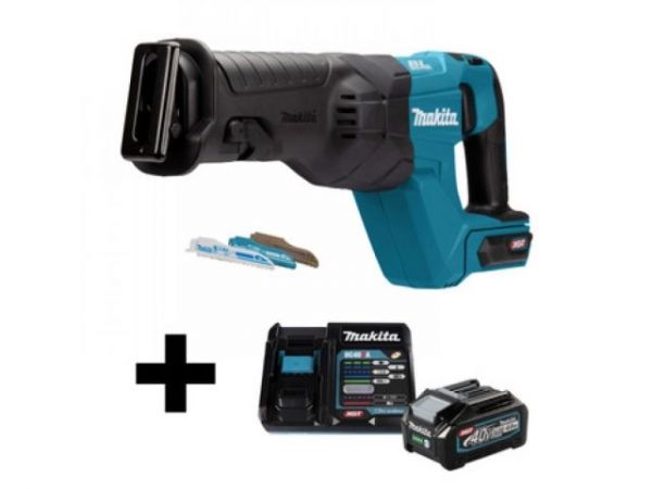 Сабельная пила MAKITA XGT JR 001 GZ в кор. (40.0 В, БЕЗ АККУМУЛЯТОРА, дерево до 255 мм, металл до 130 мм)