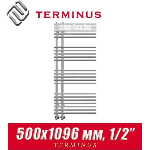 Полотенцесушитель лесенка Terminus "Астра" П22 500х1096 (1/2")